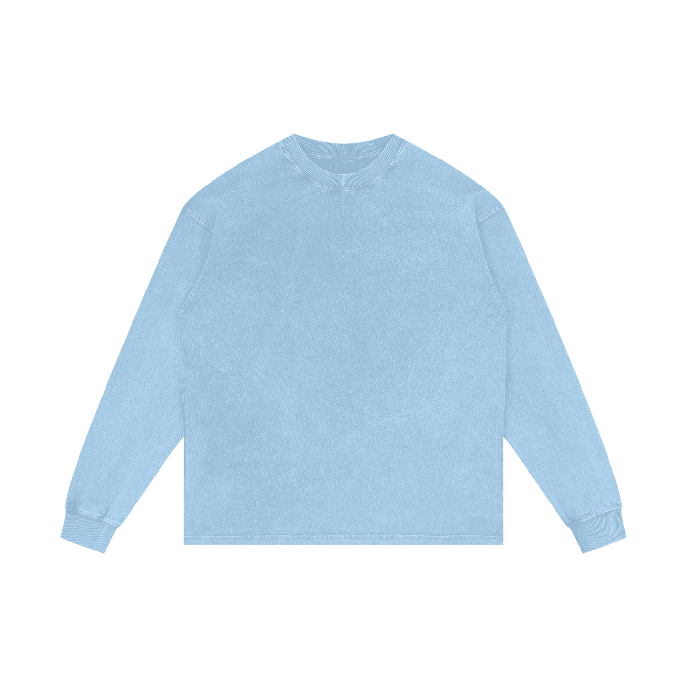 Acid Wash Oversize Long Sleeve