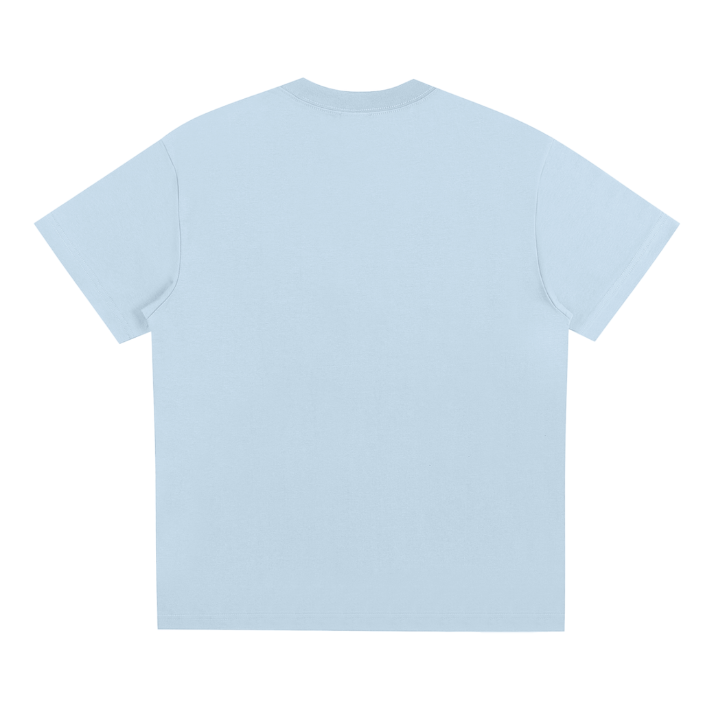 SLUDGE SIGNATURE LOGO T-SHIRT - Blue - Back